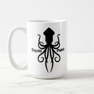 Tintenfisch Paint Kaffeetasse
