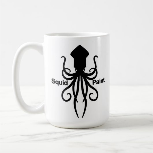 Tintenfisch Paint Kaffeetasse (Links)