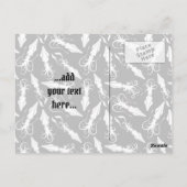 Tintenfisch Postkarte (Rückseite)