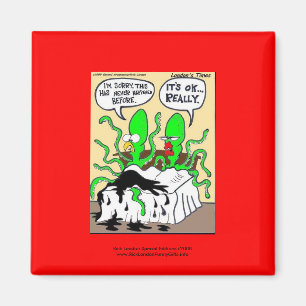 Tintenfisch Premanture Ejaculation Funny Magnet