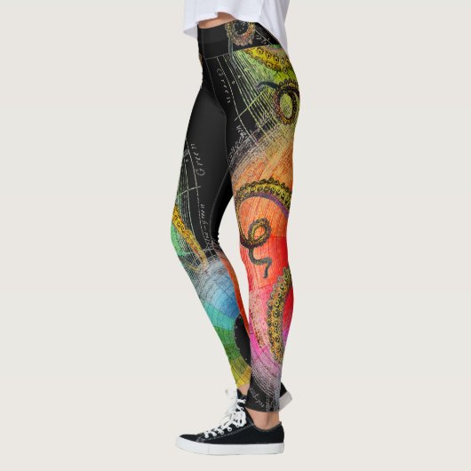 Tintenfisch prismatisch leggings (Links)