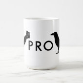 Tintenfisch Pro Crow Kaffeetasse (Mittel)