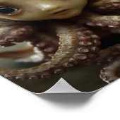 Tintenfisch-Puppe Poster (Ecke)