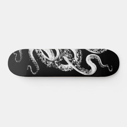 Tintenfisch-Schwarzes 2,0 Skateboard (Horizontal)
