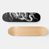 Tintenfisch-Schwarzes 2,0 Skateboard (Horizontal)