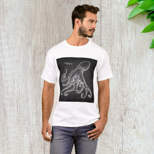 Tintenfisch-Skizze T-Shirt