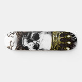 Tintenfisch Skull King Skateboard (Horizontal)