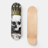Tintenfisch Skull King Skateboard (Vorderseite)