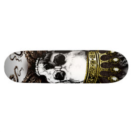 Tintenfisch Skull King Skateboard