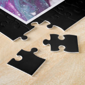 Tintenfisch Spritzer schwer anstrengend farbig Puzzle (Seite)