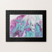 Tintenfisch Spritzer schwer anstrengend farbig Puzzle (Horizontal)