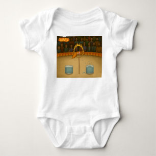 Tintenfisch Spritzig Baby Strampler