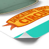 Tintenfisch Spritzig Poster (Ecke)