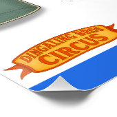 Tintenfisch Spritzig Poster (Ecke)