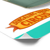 Tintenfisch Spritzig Poster (Ecke)