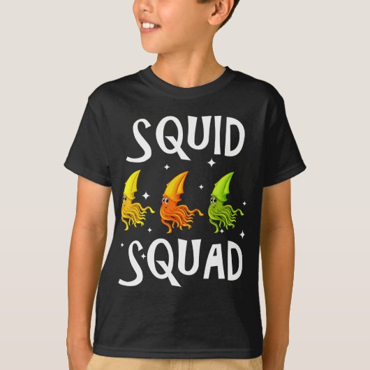 Tintenfisch Squad T-Shirt (Vorderseite)