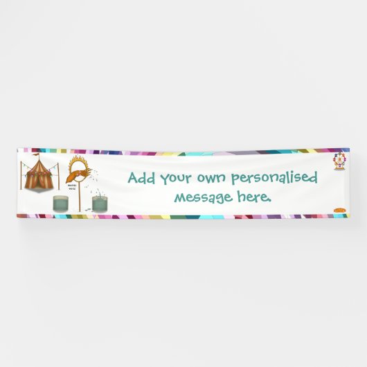 Tintenfisch Squirty Banner (Horizontal)