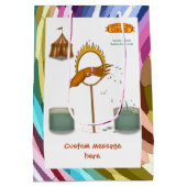 Tintenfisch Squirty Mittlere Geschenktüte (Rückseite)