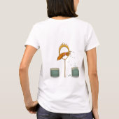 Tintenfisch Squirty T-Shirt (Rückseite)