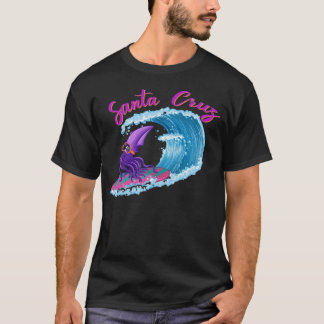 Tintenfisch Surf’n in Santa Cruz, Kalifornien, T - T-Shirt