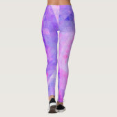 Tintenfisch Tentacles Lila Octopus Leggings (Rückseite)