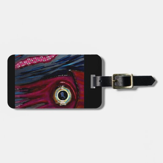 Tintenfisch-und Gelee-Gepäck-Umbau Gepäckanhänger (Vorderseite horizontal)