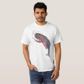 Tintenfisch und Wal T-Shirt (Vorne ganz)
