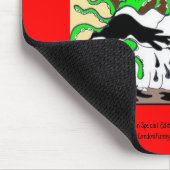 Tintenfisch Vormanie Ejaculation Funny Mouse Pad Mousepad (Ecke)