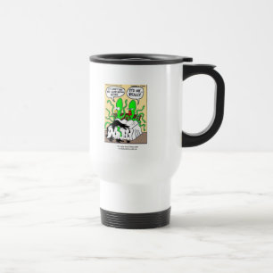 Tintenfisch Vormantur Ejakulation Funny Travel Mug Reisebecher