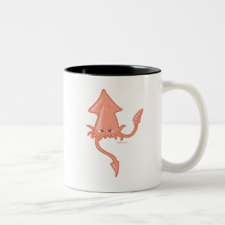Tintenfisch Zweifarbige Tasse