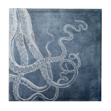 Tintenfisch - Zwielicht Blau Verblasste Denim Aqua