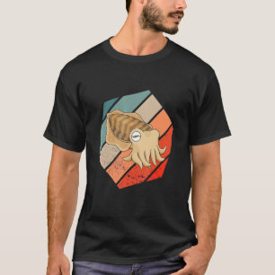 Tintenfische Tintenfische Hexagon Vintages Tier T-Shirt