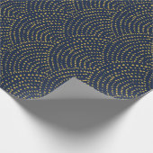 Tintenfische und Goldfische Geschenkpapier (Ecke)