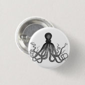 Tintenfischknopf Button (Vorne & Hinten)
