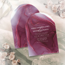 Tintenfluss Hochzeit Burgund Arch ID762