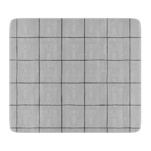 Tintengitter - schwarze Linien - anpassbar Schneidebrett