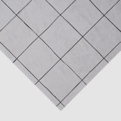 Tintengitter - schwarze Linien - anpassbar Seidenpapier (Ausschnitt)