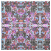 Tintenklecks des Purpinklue im Quadrat Stoff (Muster)