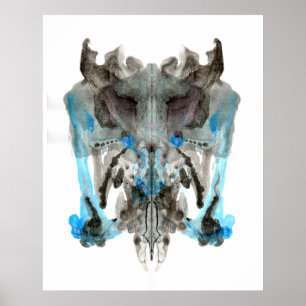 Tintenklecks Fantasie Poster