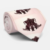 Tintenkleks-Krawatten (Karte 4) Krawatte (Gerollt)