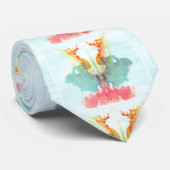 Tintenkleks-Krawatten (Karte 9) Krawatte (Gerollt)