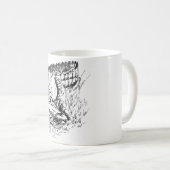 Tintenkrokodil Kaffeetasse (VorderseiteRechts)