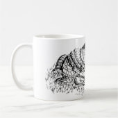 Tintenkrokodil Kaffeetasse (Links)