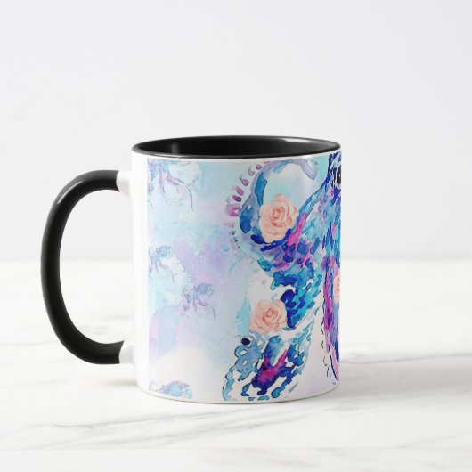 Tintenpastel im Traum Tasse (Links)