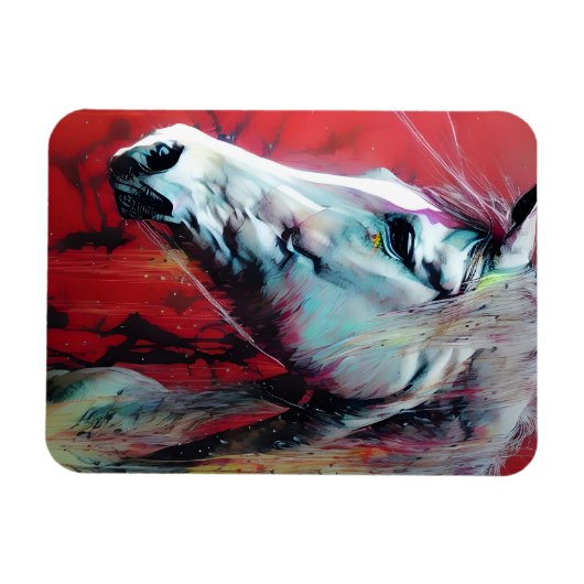 Tintenpferd Magnet (Horizontal)