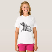 Tintenpunkt Ruhe T-Shirt (Vorne ganz)