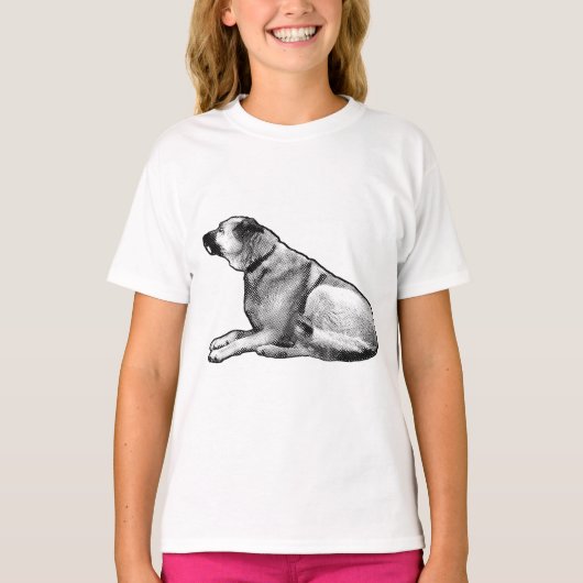 Tintenpunkt Ruhe T-Shirt (Vorderseite)