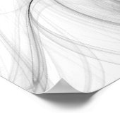 Tintenspiralen und -rückstände poster (Ecke)