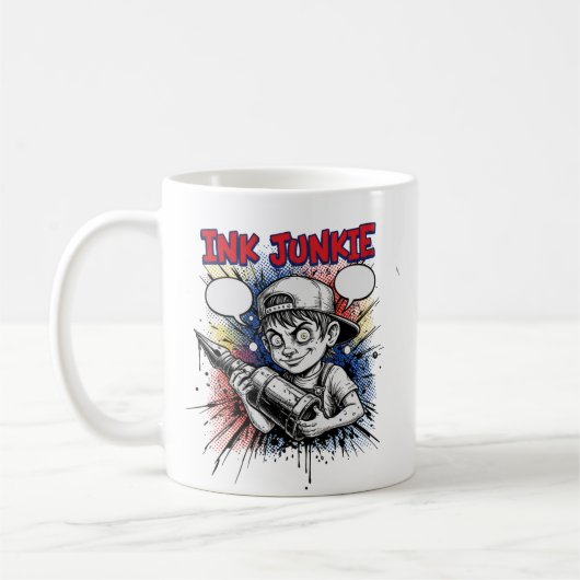 TINTENSÜCHTIGER KAFFEETASSE (Links)