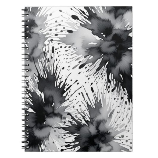 Tintenwaschrechner-Spritzer Notizblock (Vorderseite)